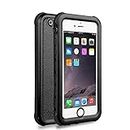 Zimu Joy iPhone 6 / 6s Waterproof Case, Underwater Full Sealed Cover Snowproof Shockproof Dirtproof IP68 Certified Waterproof Case for iPhone 6/6s 4.7 inch (Black)