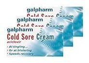 Galpharm Cold Sore Cream 2g x 3 Packs