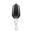 Mini Power Emergency Pod - Key Chain Power Bank for iPhone - Lightning Portable Battery Charger Pack. Charging Bank for Apple Phones. Compatible with iPhone 14/13/12/11/X/8/7