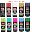 Krylon Fusion All In One Spray Paint 5x stornger 12 Oz (Pick your color)