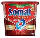 Somat Excellence 4-in-1 Dishwasher Capsules (45 Pack)