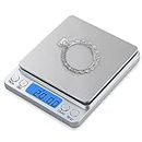 IONIX Jewellery Scale with bowl | Weight Scale | Digital Weight Machine | weight machine for gold, Digital food weight Scale 500 Gram for Jewellery Gemstone Diamond, Educational & Industrial Purpose