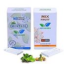JOYHERBS Herbal Cigarettes For Smoking 100% Tobacco Free and Nicotine Free Mint, Mixed Fruit Flavoured King Size Herbal Smoke Sticks(Pack of 20) | Tobacco Alternatives - Quit Smoking Products