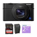 Sony Cyber-shot DSC-RX100 VII Digital Camera Deluxe Kit DSC-RX100M7