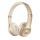 Beats Solo3 Wireless On-Ear Headphones - Gold (2023 Model)