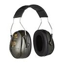 3M Peltor Optime II Comfort Earmuffs H520AC1, Ear Defenders Adults, Comfortable Fit with Reduced Pressure, Hearing Protection against noise levels in the range of 94-105 dB (SNR: 31 dB), black