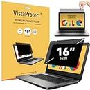 VistaProtect – Premium Blickschutzfilter & Anti-Blaulichtfilter, Privacy Filter Anti Blue Light Blickschutzfolie für Laptops & Notebooks (16″ Zoll - 16:10)