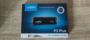 Crucial P3 Plus 4To Gen 4 NVMe SSD Interne 4800 mb/s  Acronis Version NEUF