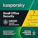 Kaspersky Small Office Security | 7 Geräte 7 Mobil 1 Server | 1 Jahr | Windows/Mac/Android/WinServer | für kleine Unternehmen | Aktivierungscode per Email