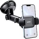 UGREEN Car Phone Holder Dashboard Windshield, Strong Suction Car Phone Mount 360°Rotate Long Arm, Cell Phone Holder Car for iPhone 14 Pro Max 13 Pro Max 12 Pro Max, Galaxy S23 S22, Pixel 4 XL