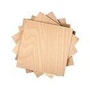 3MM 1/8" x 12 x 12 Premium Baltic Birch Plywood - B/BB Grade (6PK) for Arts and Crafts, School Projects and DIY Projects, Drawing, Painting, Wood Engraving, Wood Burning, Laser Projects and Glowforge