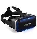 FIYAPOO Occhiali VR 3D, Visore Realtà Virtuale 3D Adatti per Film e Giochi 3D, Glasses 3D HD VR Adatto per Android o iPhone con display compresi tra 4,7 e 6,6 pollici, Regalo