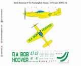 1/72 Aviadecal #ADP51-3 North American P-51 Mustang Bob Hoover
