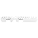 Ezyaid Metal PD Ruler - Pupillary Distance Ruler with Instructions for Myopia Distance Glasses, Pupil Measurement Tool for Prescription Eyeglasses with Eye Care Tips