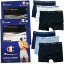 Mens 3 Pack CHAMPION Boxer Shorts Underwear Trunks Multipack Boxers Cotton