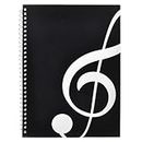 CoguZed 100 Pages Blank Sheet Music Notebook - 26x19cm Staff Paper for Musicians, Music Notebook for Composition and Notation