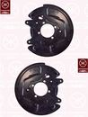 Brake Backing Plate Dust Shield - Rear LH + RH - fits Toyota Celica (_T23_) 99-