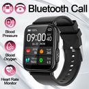 Sports Smart Watch Bluetooth Call Fitness Tracker Men Smartwatches Waterproof