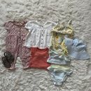 Jessica Simpson One Pieces | Jessica Simpson Old Navy Baby Girl's Clothing Lot Size 3-6 Months | Color: Red/White | Size: 3-6mb