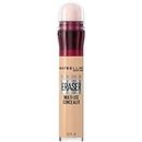 Maybelline New York Multi-Use Concealer and Contour Product, Under Eye Dark Circles Treatment, Corrects Redness and Brightens Dull Skin, Instant Age Rewind Eraser, 6 ml, Shade: 20 Light