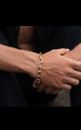 mens Bracelet Silver/Gold. Stainless steel Bracelet for Men. High quality.