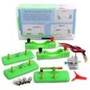 Kit de motor de circuito eléctrico educativo para niños hágalo usted mismo kits de aprendizaje de proyectos de ciencia