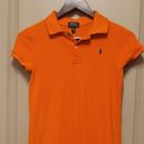 Polo By Ralph Lauren Dresses | Polo Ralph Lauren Cotton Mesh Polo Dress Size L/G 12-14 | Color: Orange | Size: Lg