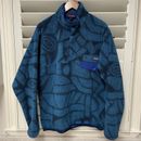 Suéter de lana ligero para hombre Patagonia Synchilla Snap-T piedra azul talla L