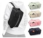 Small Gym Bag for women men, Stylish Compact Sports Bag, Small Duffle Bag Crossbody Bags for women men, Suitable For Gym Work Fitness Travel, 3 in 1 Duffle Bags