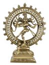 Whitewhale Natraj Brass Statue,Nataraja - King of Dancers God Shiva for Decor