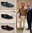 Classic Suede Slip-On Flat Casual Shoes Lazy Loafers Men's Shoes New
