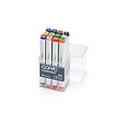 Copic Classic, Alcohol-based Markers, 12pc Set, Basic (New ver.)