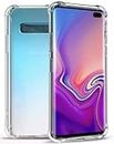 Sadgatih Anti Dust Plug Mobile Cover (Soft & Flexible Back case) for Samsung Galaxy S10 Plus, Clear