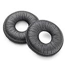 Ear Pads Replacement for Plantronics Blackwire/CS/SAVI/SP/HW/SupraPlus/Jabra Pro/VXI/GN/Biz/UC Voice/Sennheiser and More Office Headsets by MMOBIEL - Protein PU Ear Pad Cushions