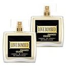 Love Bombed - Best Pheromone Cologne For Men | Bold Attraction & Confidence | Male Perfume Oil Infused | Long-Lasting Pheromones Scent Spray (2Pcs)