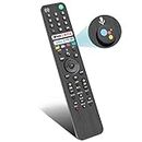 New Replacement Sony TV Remote for Sony TVs and Bravia TVs with Voice Command. for All Sony XR/XBR/KD Series 4K LED OLED Google/Android Smart TVs. 1-Year Full Warranty.