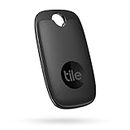 Tile Pro (2022) Bluetooth Trova oggetti, 1 Pezzo, Portata di rilevamento 120 m, compatibile con Alexa e Google Smart Home, iOS e Android, Trova chiavi, telecomandi e altro, Nero