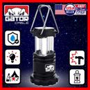 Camping LED Bright Hurricane Lantern Light Lamp Portable Collapsible Battery