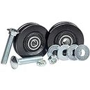 Tie Down 90048 TranzSporter TP250 and TP400 Replacement Parts (TP400 - Complete Carriage Wheel Kit)