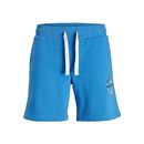 Men`S Sports Shorts Jack & Jones Jpstandy Sweat 12225087 Blue (Siz Clothing NEUF