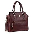 HAMMONDS FLYCATCHER Handbags for Women - Genuine Leather Stylish Sling Bag - 2 Main Compartments, Detachable & Adjustable Shoulder Strap - Ladies Purse, and Ladies Hand bag for Women - Brown