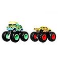 Hot Wheels Buns of Steel VS All Fried Up Demolition Doubles Monster Trucks 2023 1:64 Scale 3+ Ages