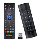 Air Mouse for Android tv Box, Gimibox MX3 Pro Wireless Keyboard 2.4G Smart TV Remote with Motion Sensing Game Handle Android Remote Control for Android TV Box/PC/Smart TV/Projector/HTPC/All-in-one PC/