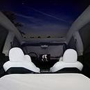 LightEase Tesla Model Y Vorhänge Auto Sichtschutz Windschutzscheibe Sonnenschutz für Camping Faltbares Autozubehör UV- und Sonnenschutz 8-teilig