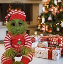 Christmas Grinch Doll Christmas Baby Stuffed Plush Toy Xmas Kids Gift Home Decor