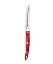 CUTCO Model 1721 Trimmer with RED handle.4.9 High Carbon Stainless blade.5.1" thermo-resin handle. in factory-sealed plastic bag.