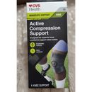 NIB CVS Health Active Compression Knee Support Sz L