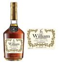 Personalised Hennessy Cognac Bottle Label - Add Any Text/Occasion - Ideal Gift
