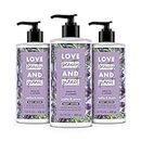 Love Beauty And Planet Body Lotion Argan Oil and Lavender, 13.5 Ounce (Pack of 3)
