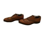 Chaussures homme Silvano Sassetti Brogue en cuir intégral marron taille 9,5 